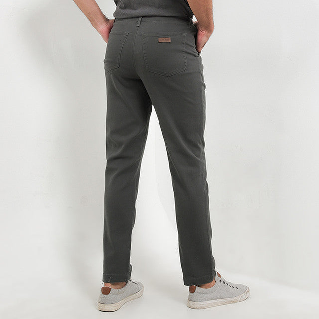 Hush Puppies Pakaian Pria Pants Wonka In Dark Grey