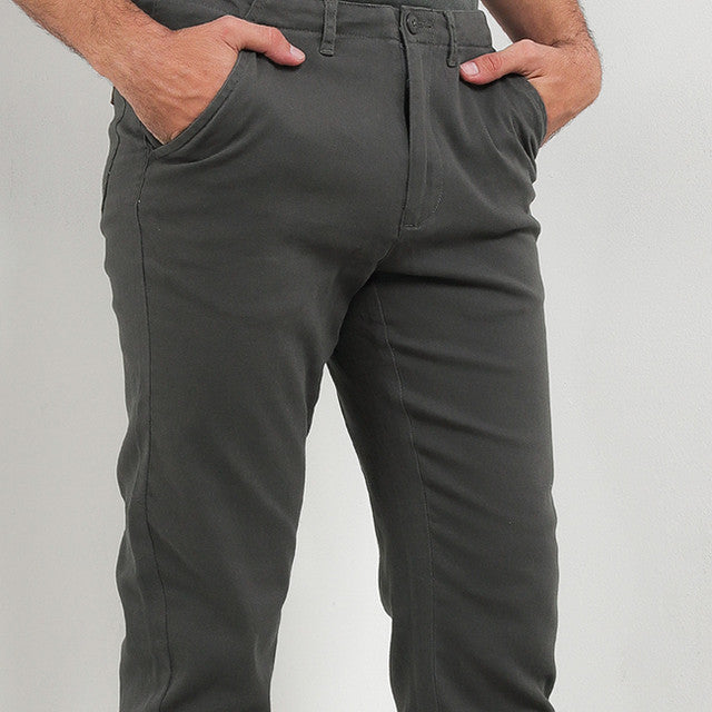 Hush Puppies Pakaian Pria Pants Wonka In Dark Grey