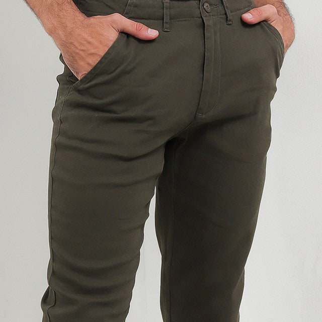 Hush Puppies Pakaian Pria Pants Wonka In Olive