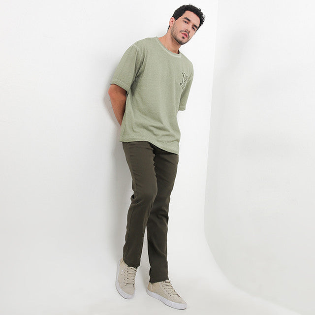 Hush Puppies Pakaian Pria Pants Wonka In Olive