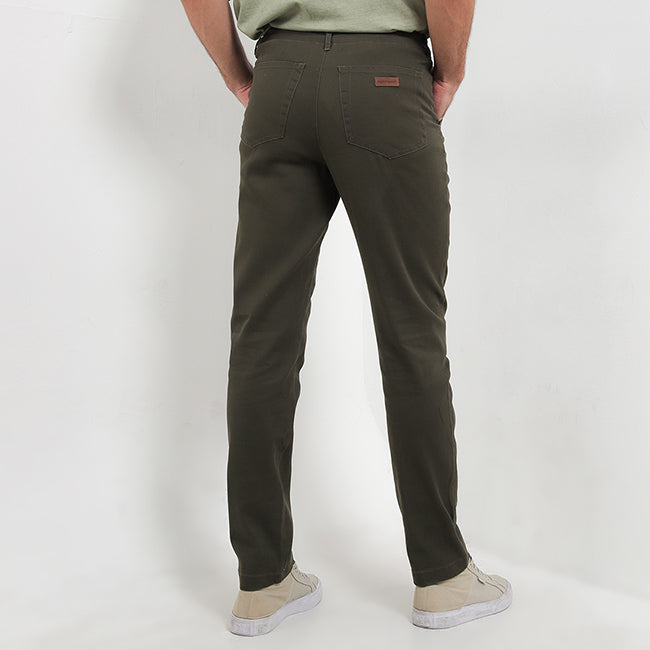 Hush Puppies Pakaian Pria Pants Wonka In Olive