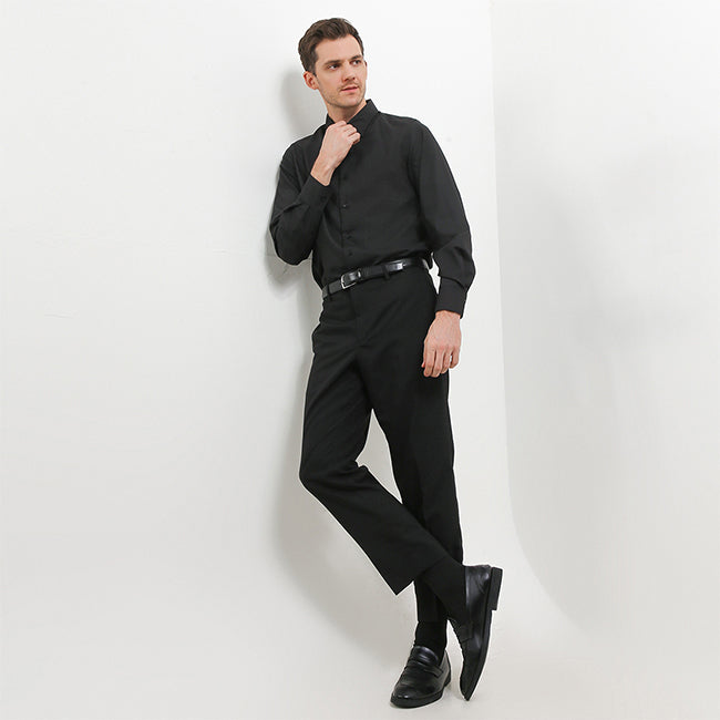 Hush Puppies Sepatu Pria Formal 955 Devano In Black