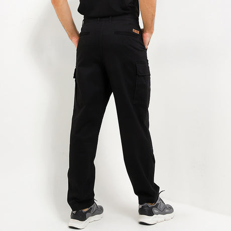 Hush Puppies Pakaian Pria Long Pants 90S Corgi In Black