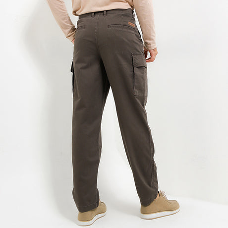Hush Puppies Pakaian Pria Long Pants 90S Corgi In Brown