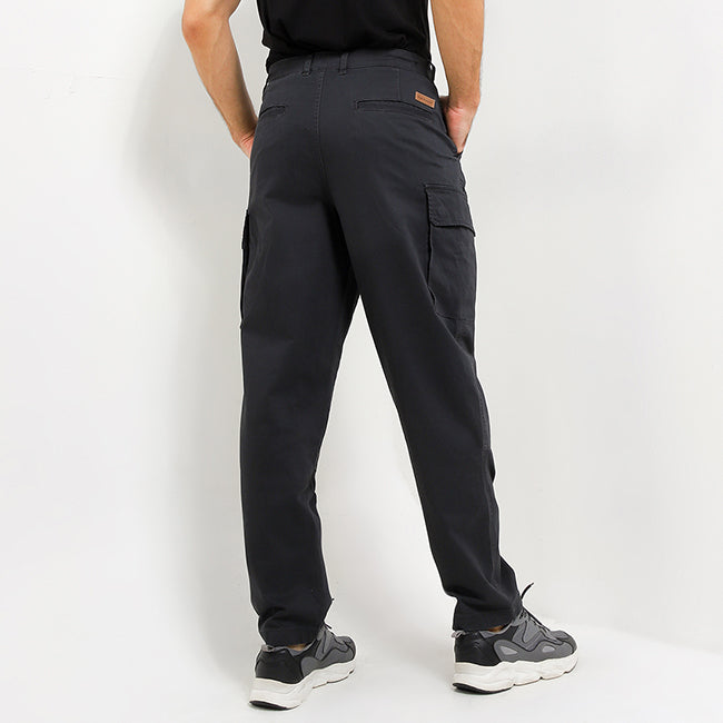 Hush Puppies Pakaian Pria Long Pants 90S Corgi In Dark Gray