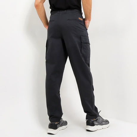 Hush Puppies Pakaian Pria Long Pants 90S Corgi In Dark Gray