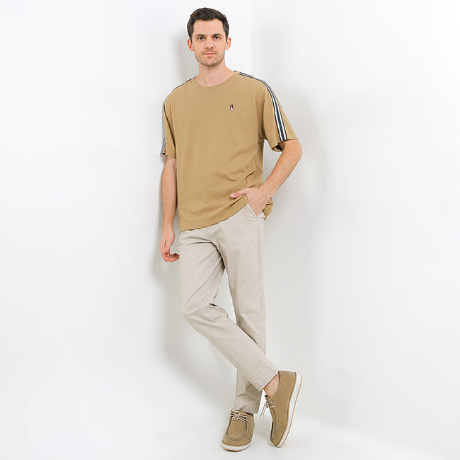 Hush Puppies Pakaian Pria Long Pants Nc Malky In Beige