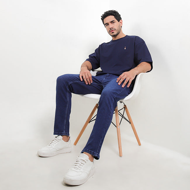 Hush Puppies Pakaian Pria Pants Sloth In Dark Blue