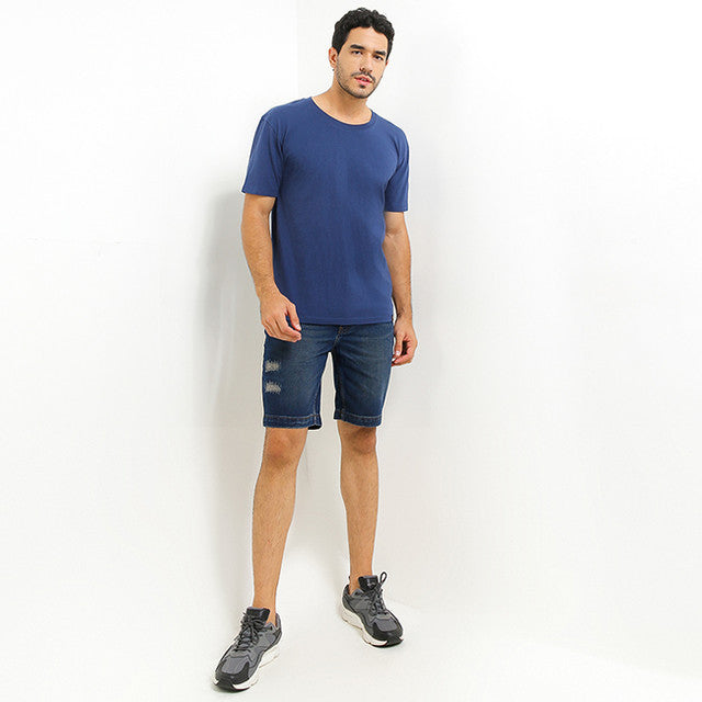 Hush Puppies Pakaian Pria Short Pants Juanjose In Dark Blue