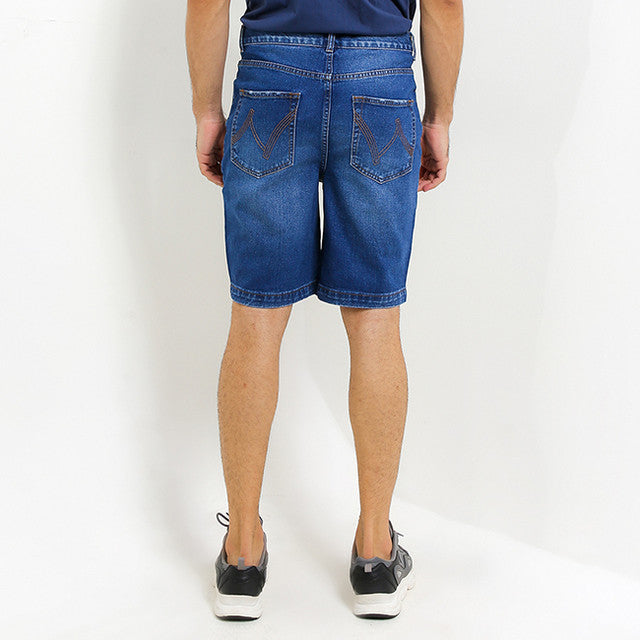 Hush Puppies Pakaian Pria Short Pants Juanjose In Medium Blue