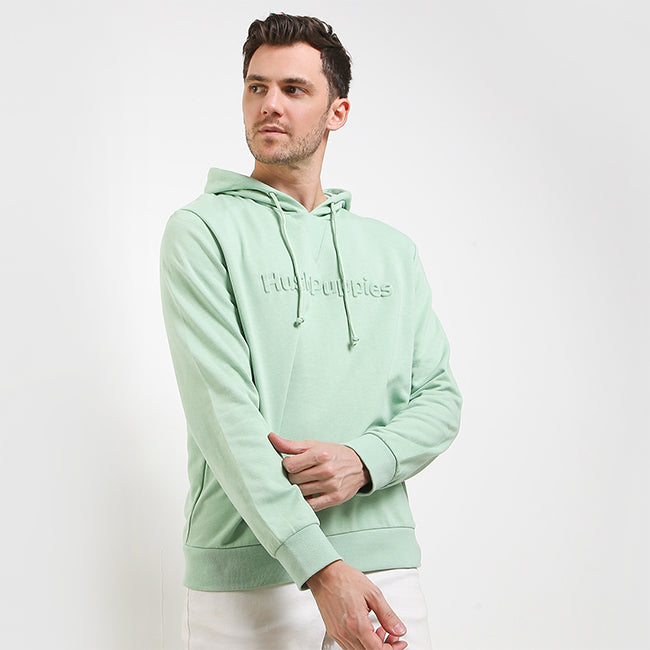 Hush Puppies Pakaian Sweater Pria Munched 4 In Sage
