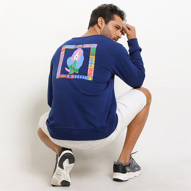 Hush Puppies Pakaian Pria Jackets Modry In Navy