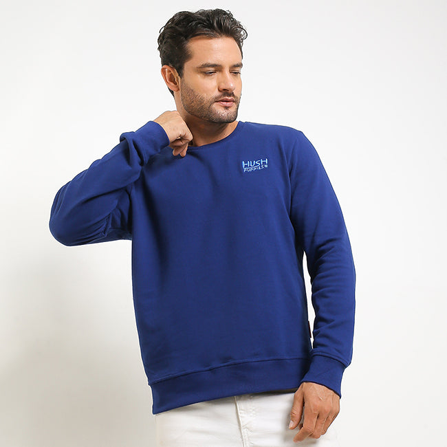 Hush Puppies Pakaian Pria Jackets Modry In Navy