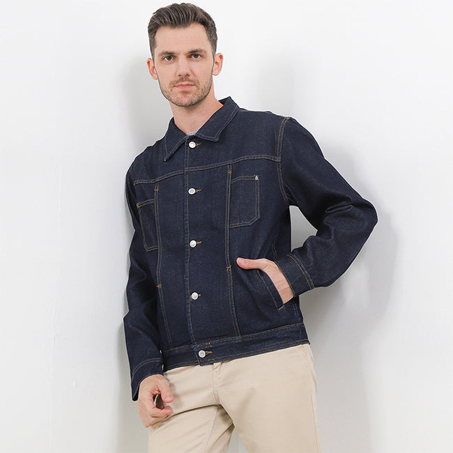 Hush Puppies Pakaian Pria Denim Ivan In Dark Blue