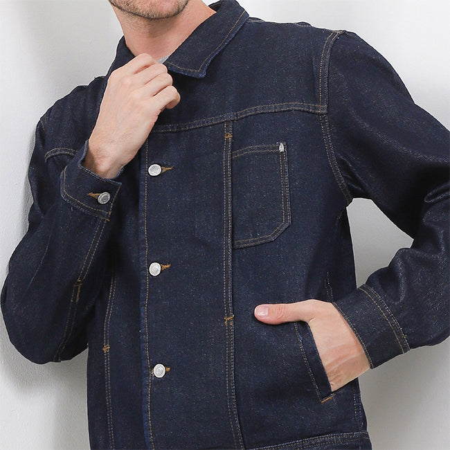 Hush Puppies Pakaian Pria Denim Ivan In Dark Blue