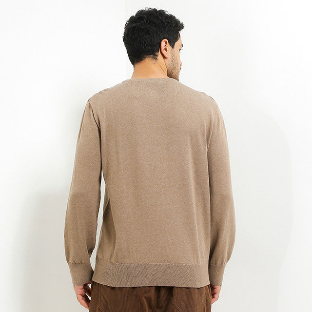 Hush Puppies Pakaian Pria Sweatershirt Bsc Dexter In Khaki
