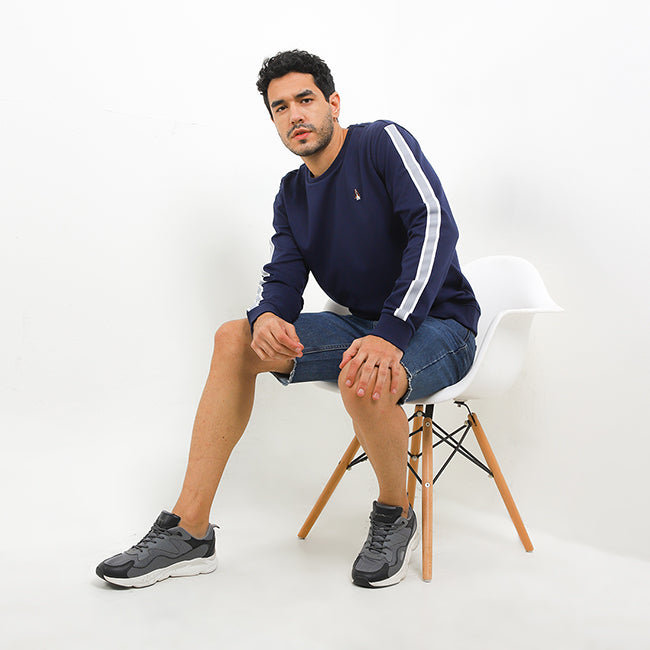 Hush Puppies Pakaian Pria Bsc Explora Po In Navy