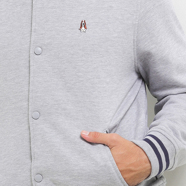 Hush Puppies Pakaian Pria Jackets Bsc Citizen In Grey