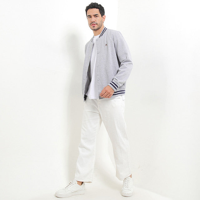 Hush Puppies Pakaian Pria Jackets Bsc Citizen In Grey