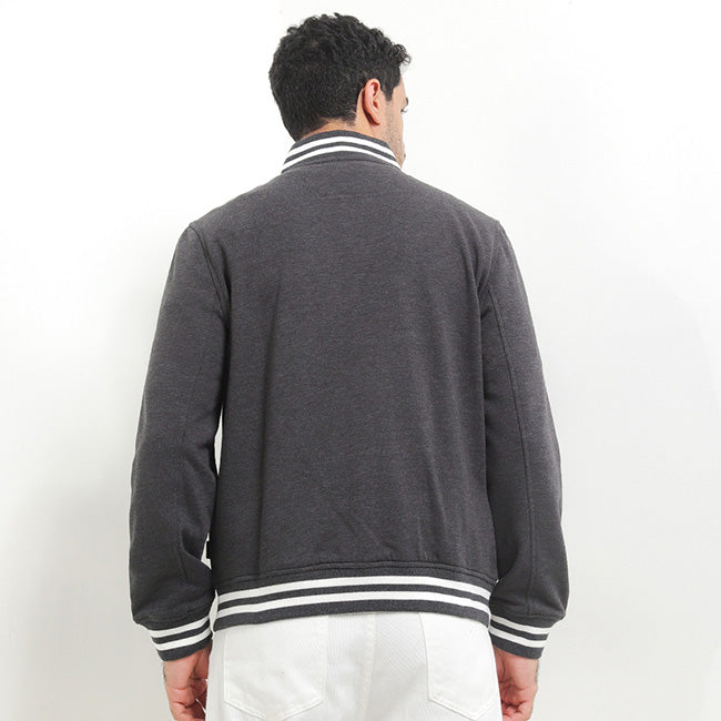 Hush Puppies Pakaian Pria Jackets Bsc Citizen In Dark Grey