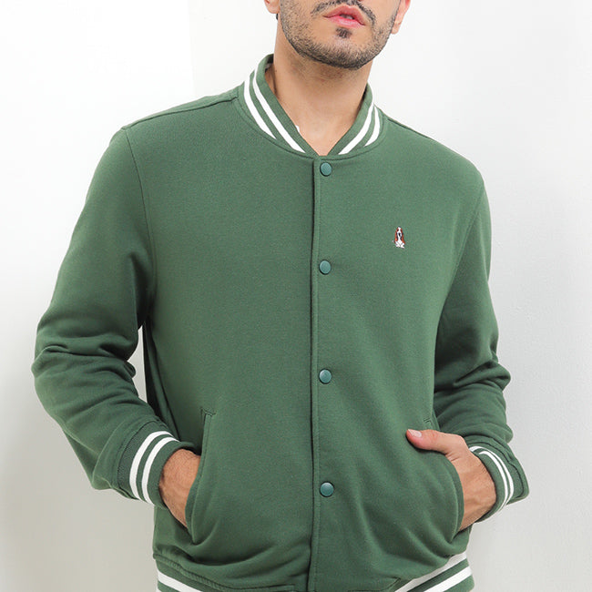 Hush Puppies Pakaian Pria Jackets Bsc Citizen In Olive