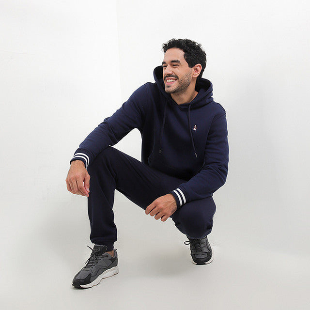 Hush Puppies Pakaian Pria Sweater Holden In Navy