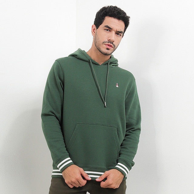 Hush Puppies Pakaian Pria Sweater Holden In Olive