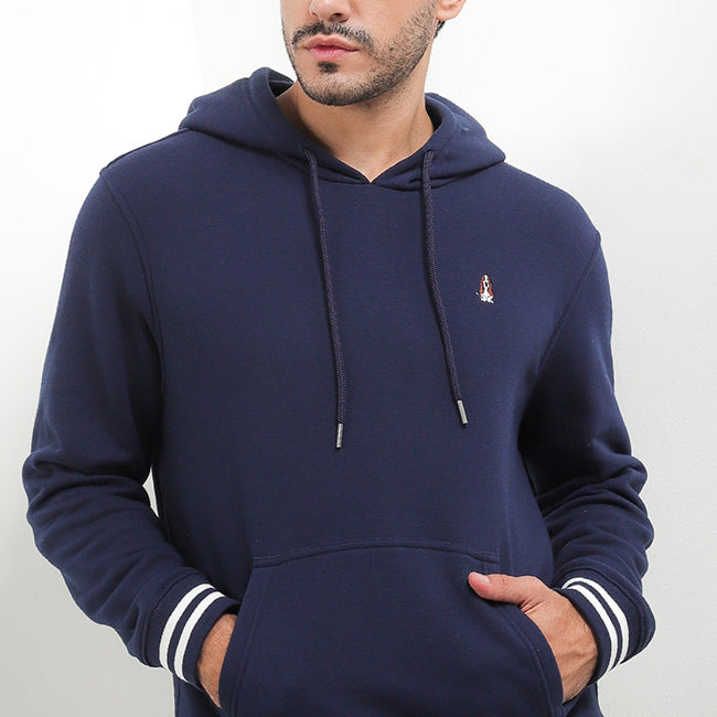 Hush Puppies Pakaian Pria Sweater Holden In Navy