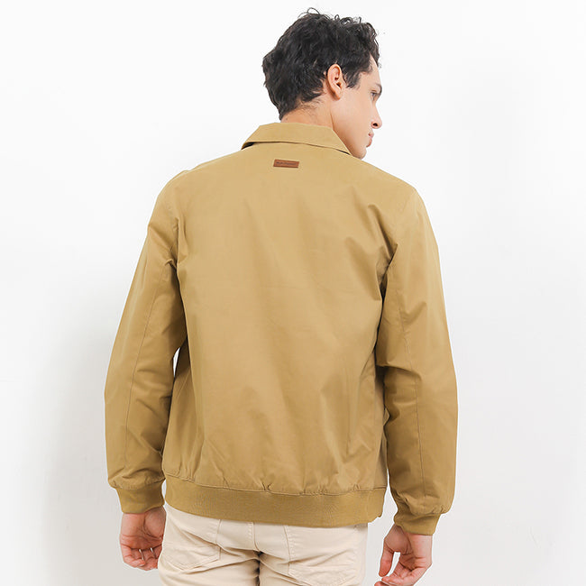 Hush Puppies Pakaian Pria Sweater 955 Brentwood In Khaki