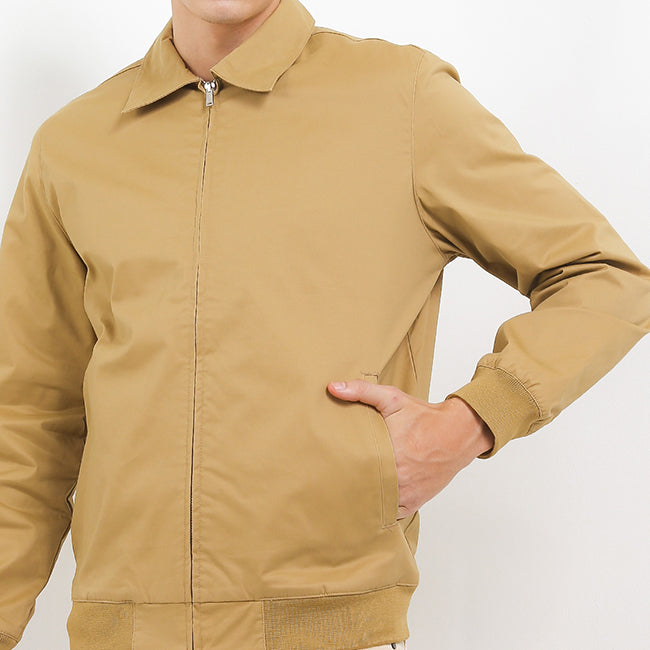 Hush Puppies Pakaian Pria Sweater 955 Brentwood In Khaki