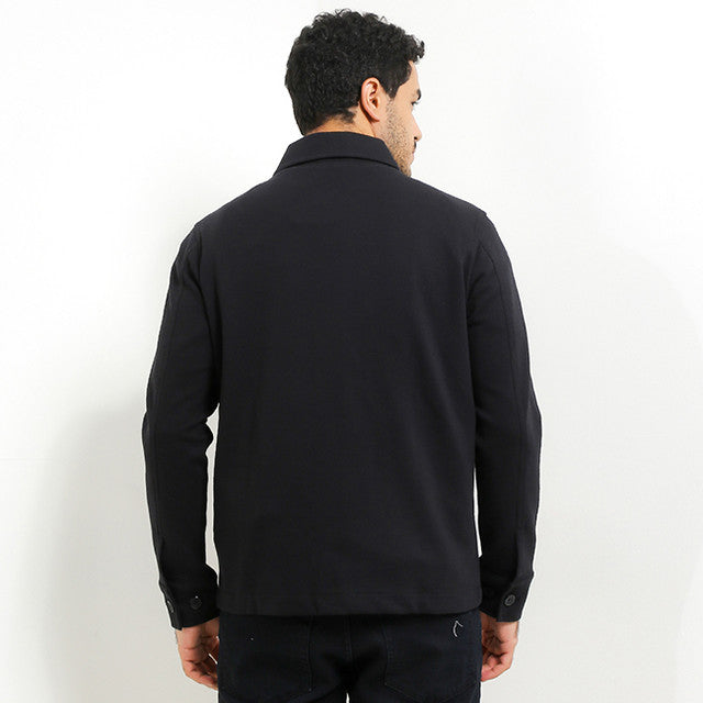 Hush Puppies Pakaian Pria Jacket Tr Adelard In Black