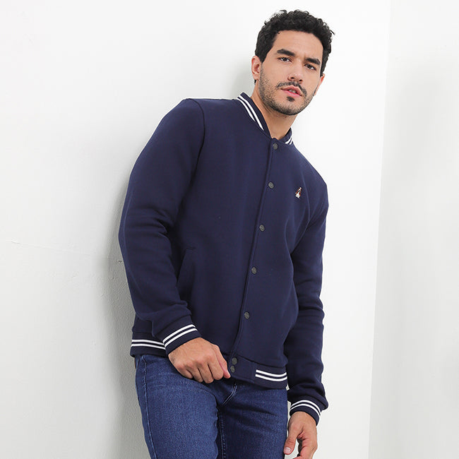 Hush Puppies Pakaian Pria Jackets Dhruv In Navy