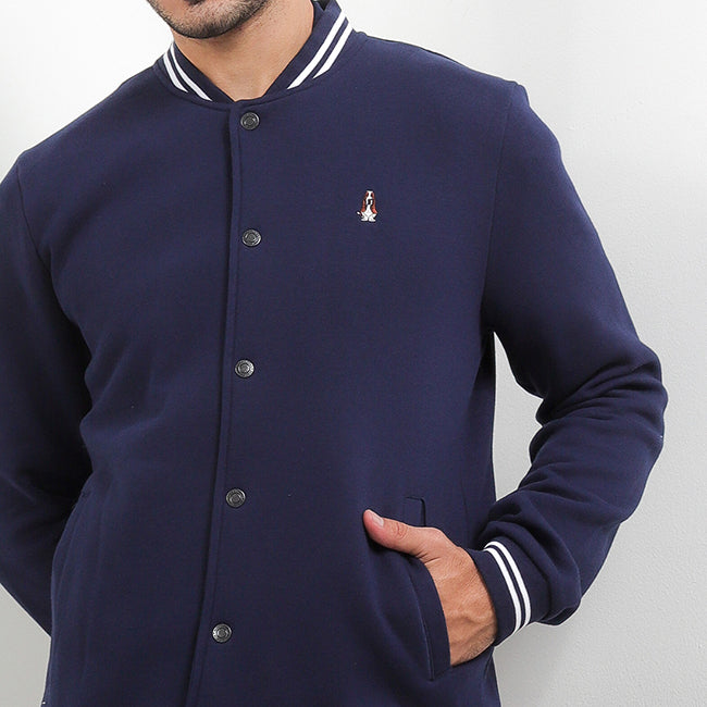 Hush Puppies Pakaian Pria Jackets Dhruv In Navy