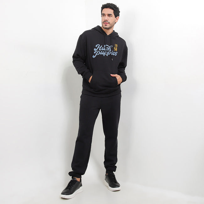 Hush Puppies Pakaian Pria Sweater Tripp Po In Black