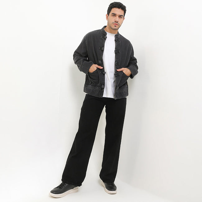 Hush Puppies Men Outerwear Cny Wang In Dark Grey