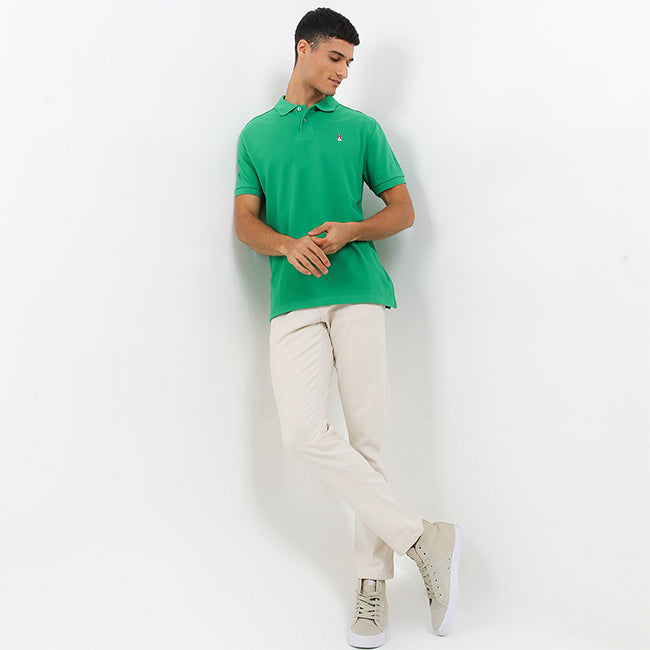 Hush Puppies Pakaian Pria Polo Tango 4 In Green