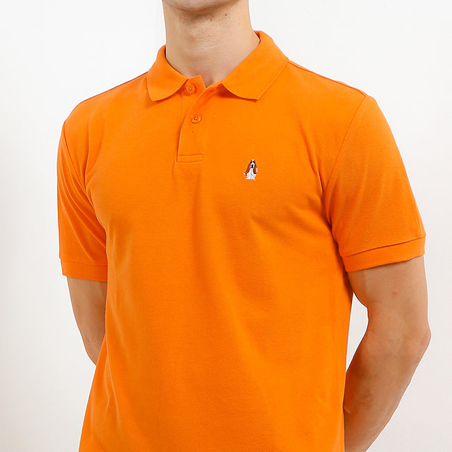 Hush Puppies Pakaian Pria Polo Bsc Tango 4 In Orange