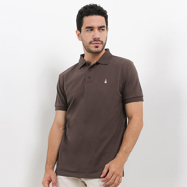 Hush Puppies Pakaian Pria Polo Farro 2 In Brown