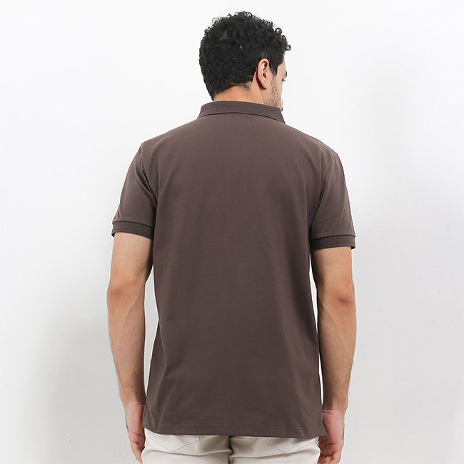 Hush Puppies Pakaian Pria Polo Farro 2 In Brown