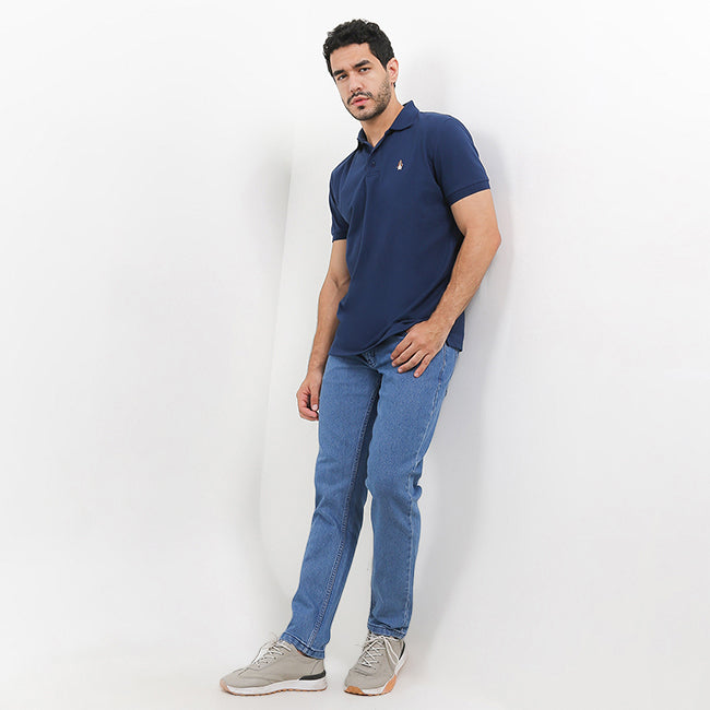 Hush Puppies Pakaian Pria Polo Farro 2 In Navy