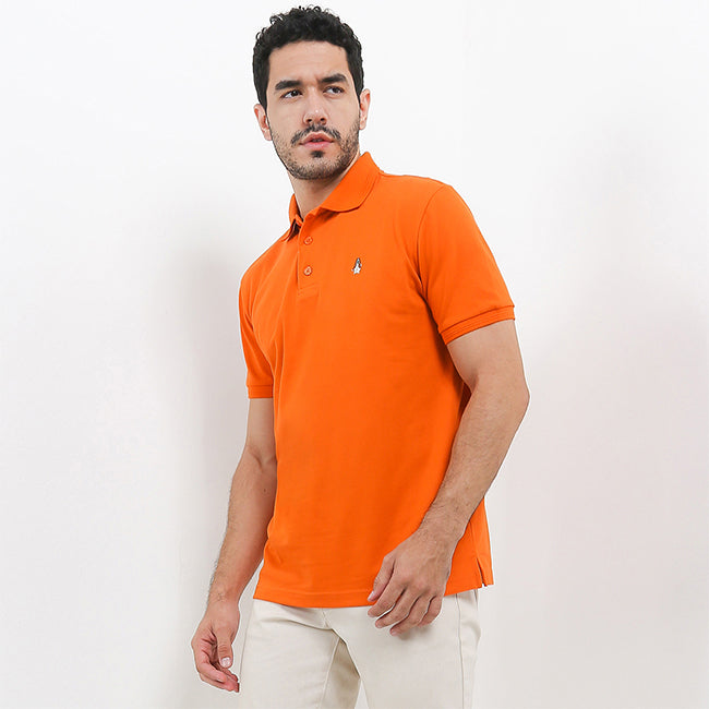 Hush Puppies Pakaian Pria Polo Farro 2 In Orange