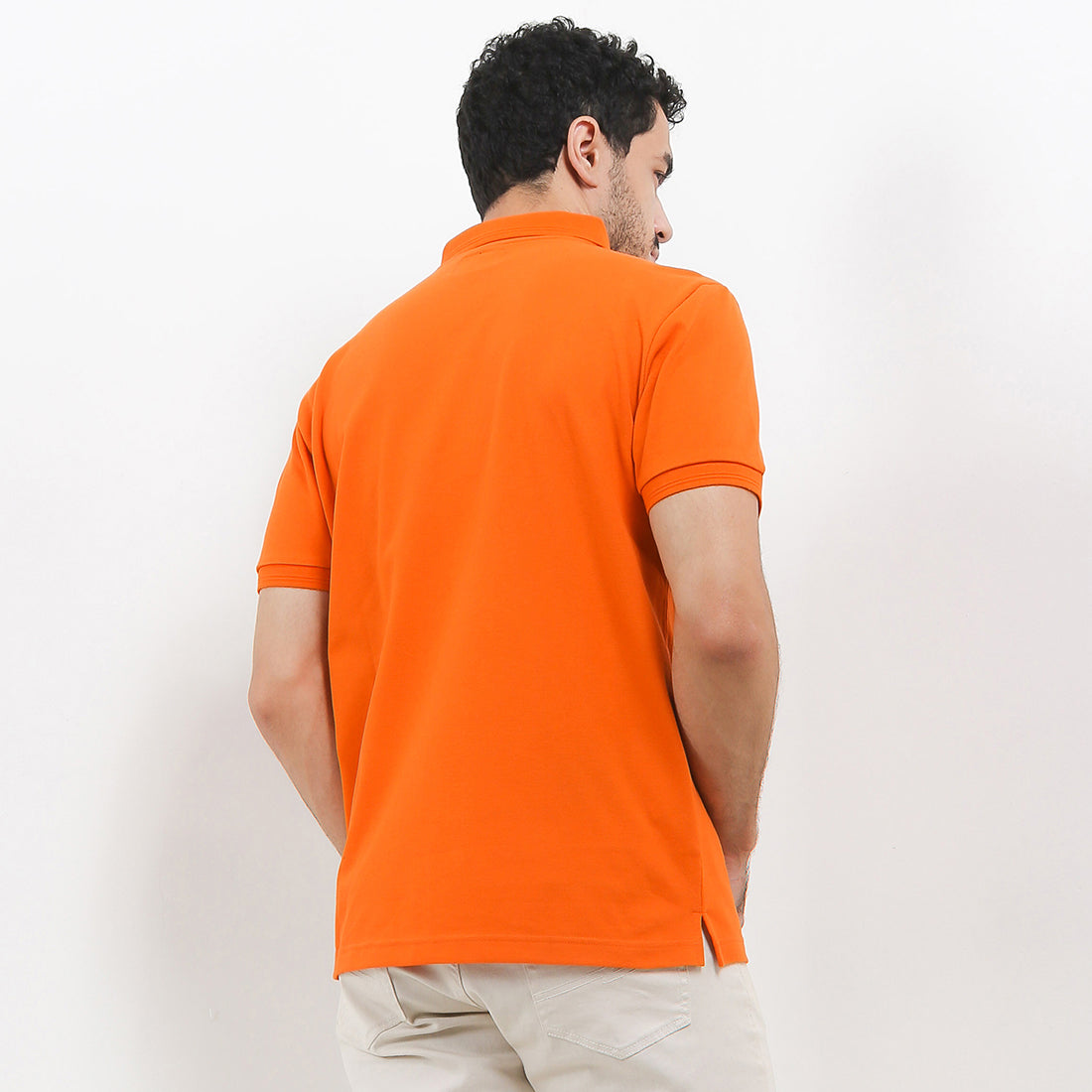 Hush Puppies Pakaian Pria Polo Farro 2 In Orange