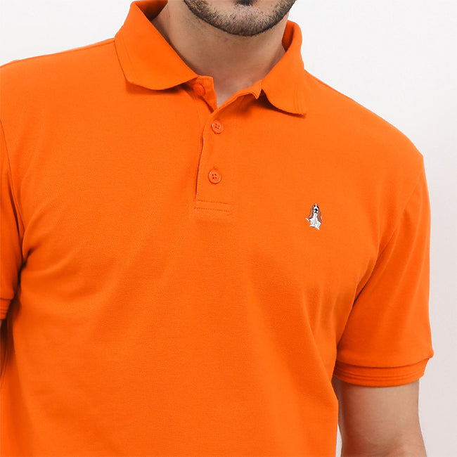 Hush Puppies Pakaian Pria Polo Farro 2 In Orange