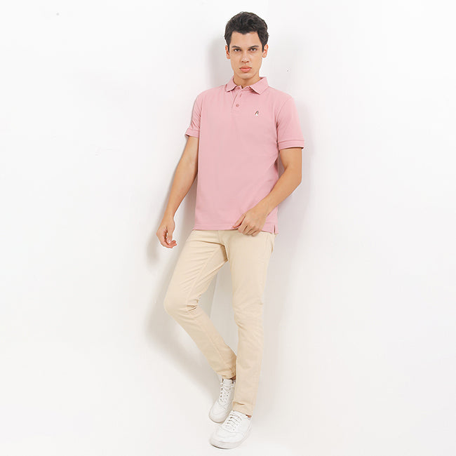 Hush Puppies Pakaian Pria Polo Bsc Farro 2 In Pink