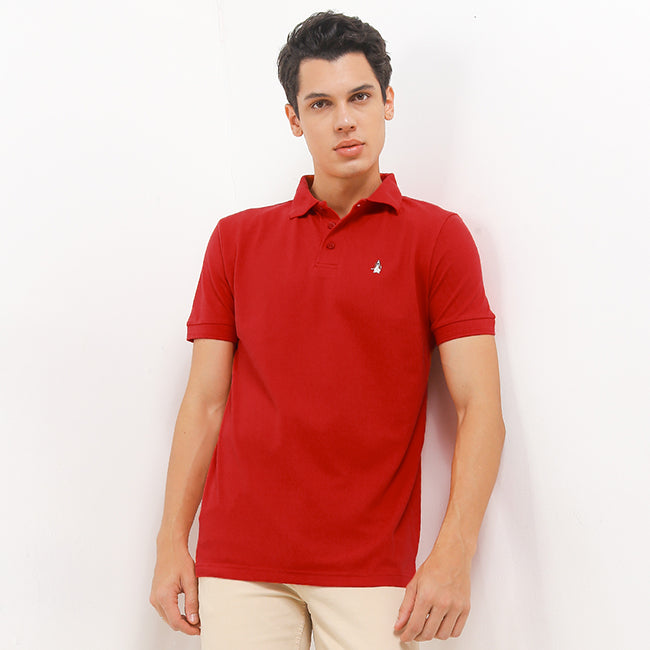 Hush Puppies Pakaian Pria Polo Bsc Farro 2 In Red