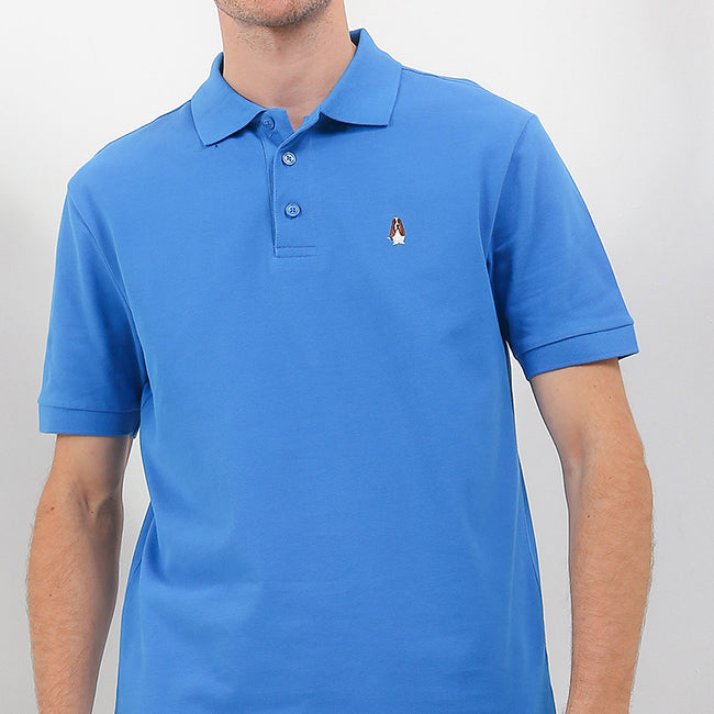 Hush Puppies Pakaian Pria Polo Bsc Tangelo In Blue