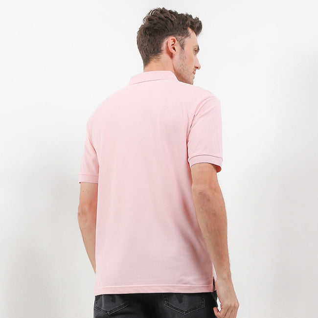 Hush Puppies Pakaian Pria Polo Bsc Tangelo In Pink