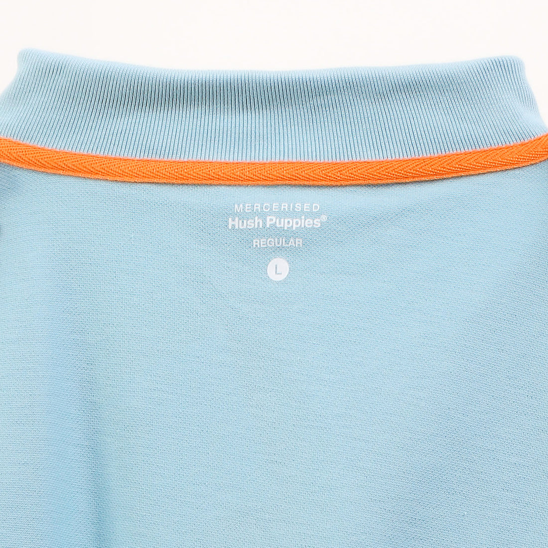 Hush Puppies Pakaian Pria Eleveted Class Polo In Light Blue