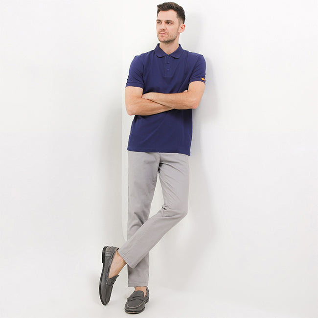 Hush Puppies Pakaian Pria Eleveted Class Polo In Navy