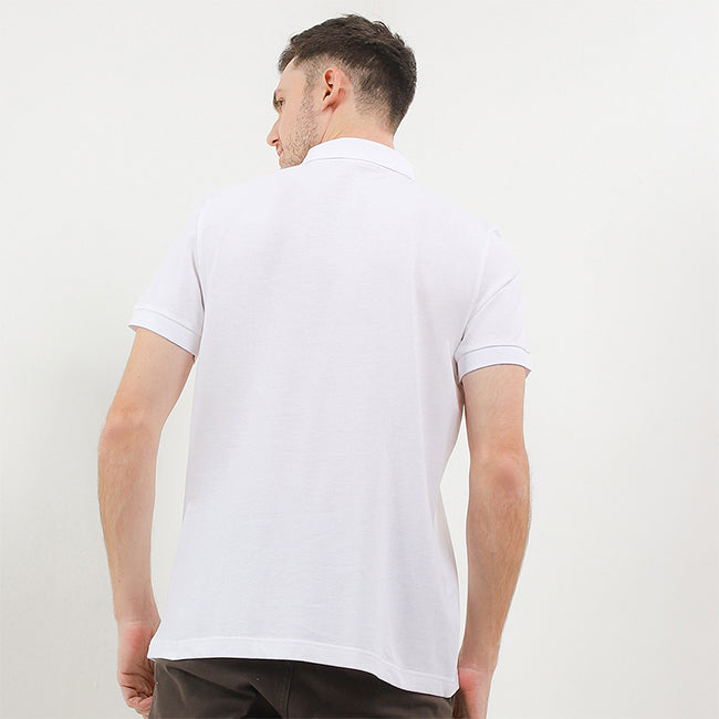 Hush Puppies Pakaian Pria Eleveted Class Polo In White